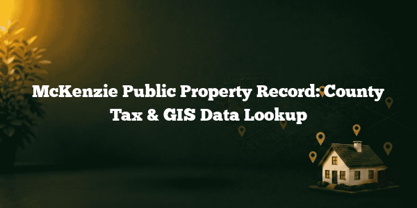 McKenzie Public Property Record: County Tax & GIS Data Lookup