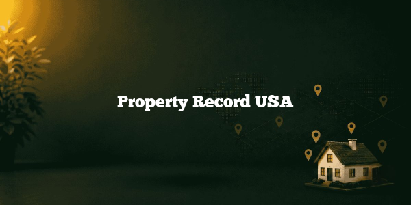 Property Record USA
